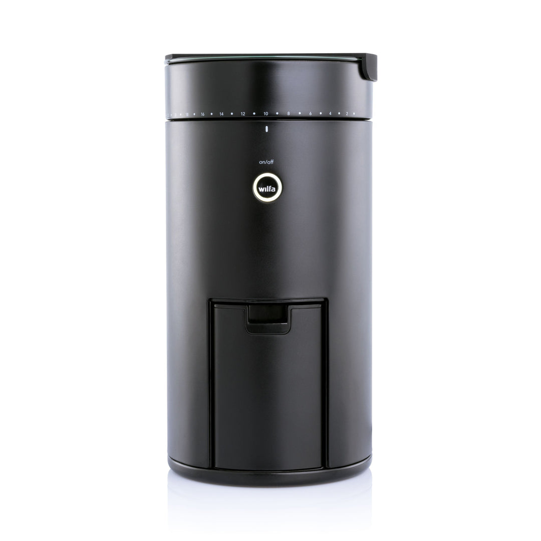 WILFA Kaffeemühle SVART UNIFORM mit Waage, schwarz